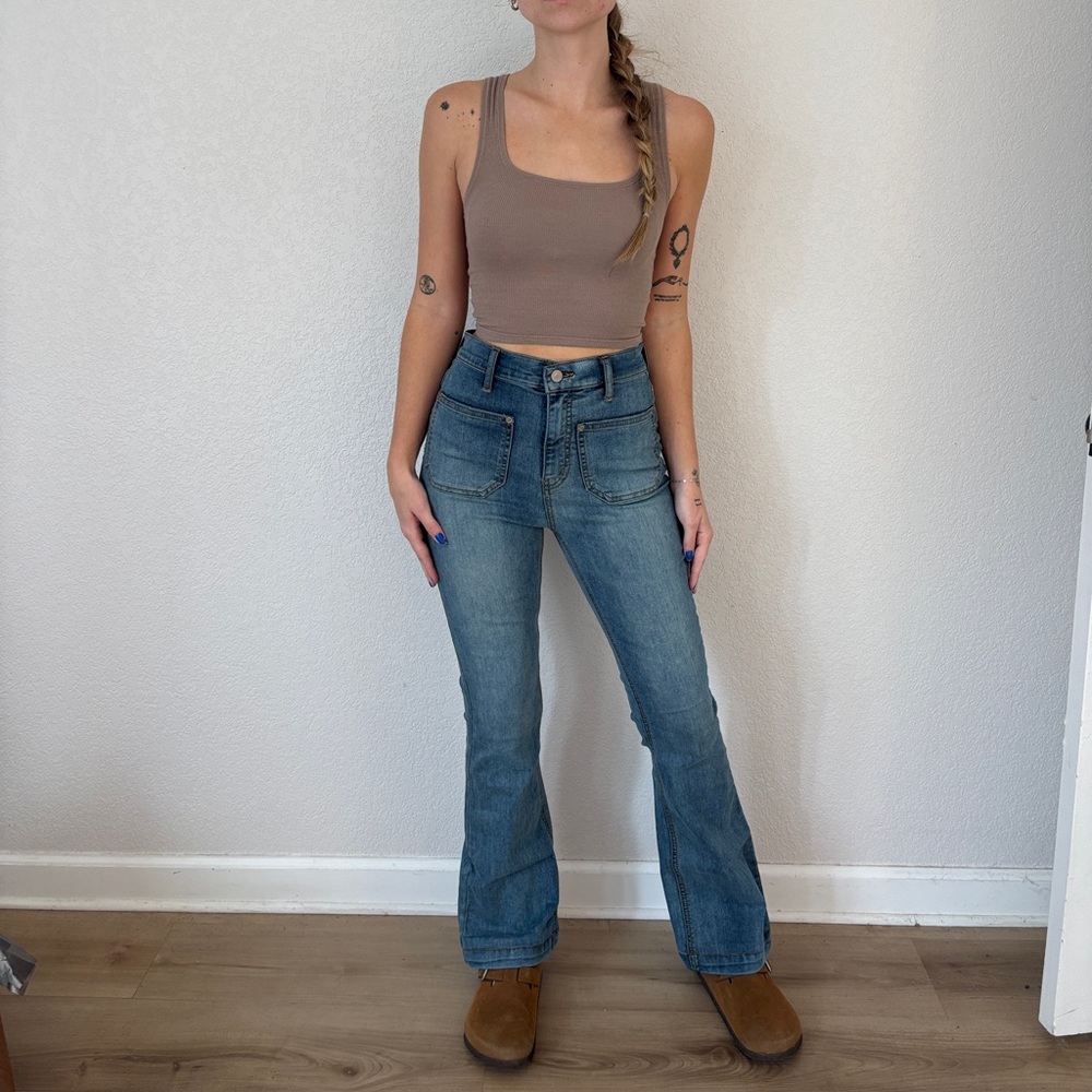 BDG Light Blue Flare Jeans